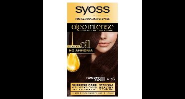 Syoss Color Oleo Intense 4-15 kastanjebruin haarverf