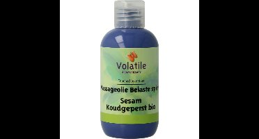 Volatile massageolie sesam belast spier