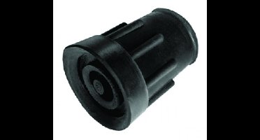 Able 2 Kruk-en stokdoppen 21mm zwart