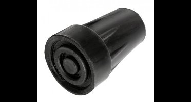 Able 2 Kruk- en stokdoppen 16mm zwart