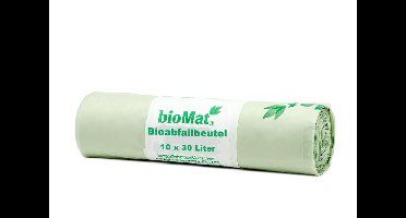 Biomat Wastebag compostable 30 liter