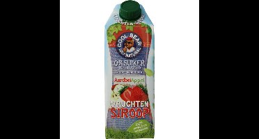 Cool Bear Siroop aardbei tetra