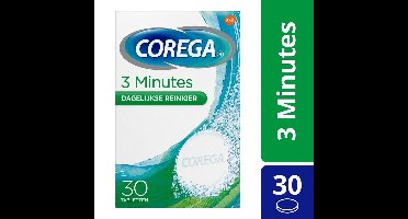 Corega Tabletten 3 minuten