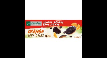 Damhert soft cakes orange suikervrij