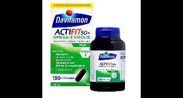 Davitamon Actifit 50+ omega 3
