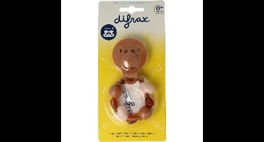 Difrax Fopspeen hartjes ketting