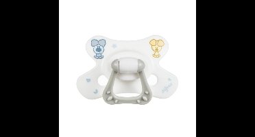 Difrax Fopspeen natural 12+ maanden Woezel en Pip