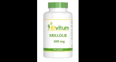 Elvitaal/elvitum Krill olie 500mg