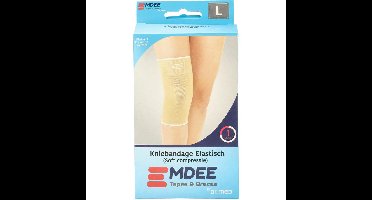 Emdee Elastic support knie maat L huidskleur