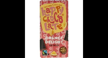 Happy Chocolate Puur sinaasappel bio