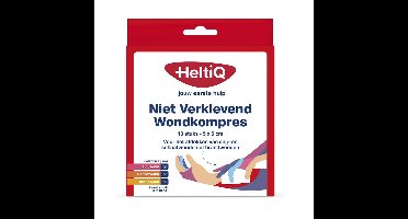 Heltiq Wondkompres 5 x 5 niet verklevend