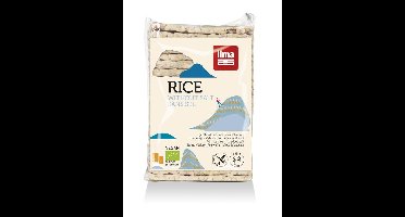 Lima Rijstwafels zonder zout dun recht bio