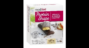Modifast Protein shape reep pure & witte choco 6 x 31 gram