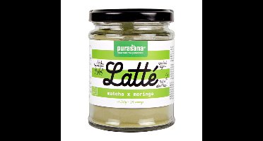 Purasana Latte matcha moringa vegan bio
