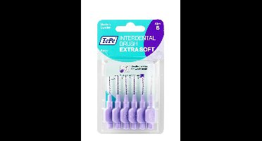 Tepe Interdentale rager extra soft licht lila maat 6