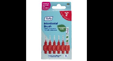 Tepe Interdentale ragers original rood 0,5mm maat 2