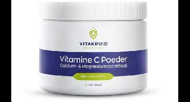 Vitakruid Vitamine C poeder calcium- & magnesiumascorbaat