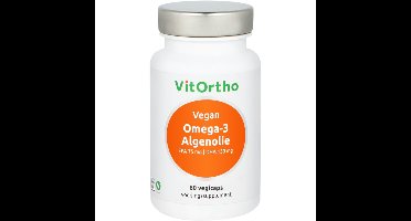 Vitortho Omega-3 Algenolie - EPA 75 mg | DHA 150 mg vegan
