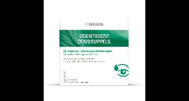 Weleda Ogentroost oogdruppels ampullen