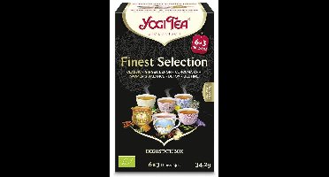 Yogi Tea Finest selection 3 x 6 stuks bio