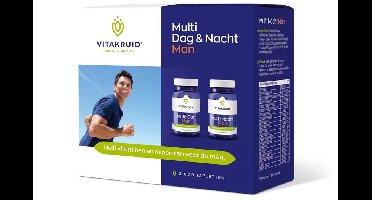 Vitakruid Multi dag & nacht man 2 x 30 tabletten