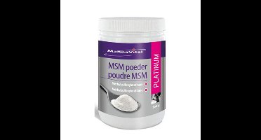 Mannavital MSM poeder platinum