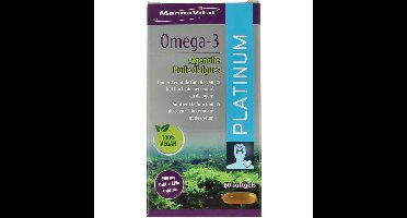 Mannavital Omega-3 algenolie platinum