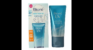Biore Aqua moisturiser rich weightless SPF50 UV