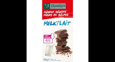 Damhert Chocoladetablet melk minder suikers