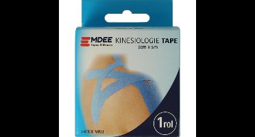 Emdee Kinesio tape licht blauw non cut