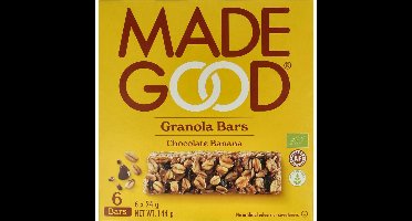 Made Good Granola bar chocolate banana 24 gram bio
