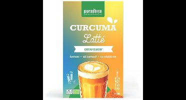 Purasana Instant curcuma latte 6x10g bio