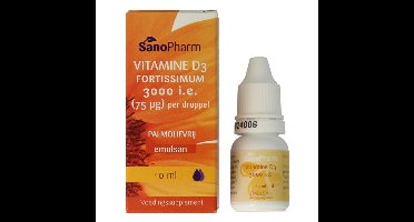Sanopharm Vitamine D3 fortissimum Emulsan