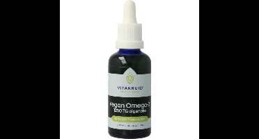 Vitakruid Vegan Omega 3 algenolie 1250 tryglyceriden 500 DHA