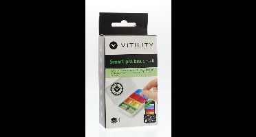 Exclusive Small pill box white H&F