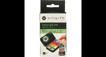 Exclusive Small pill box zwart H&F