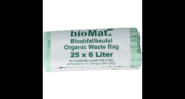 Biomat wastebag compost 6 ltr