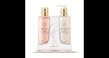 Grace Cole Vanilla blush & peony bodycare duo