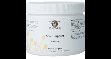 Groene Os spier support hond & kat