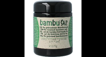Bambu Salz Bamboezout grof 9x gebrand