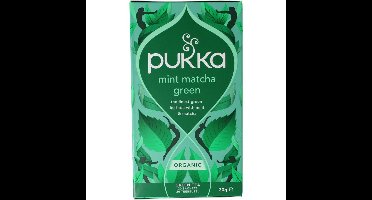Pukka Pukka mint matcha green bio