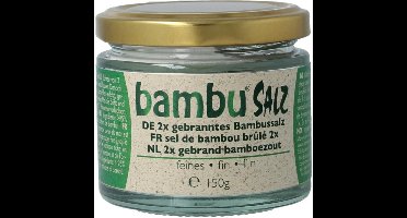 Bambu Salz bambusalz fijn 2x gebrand