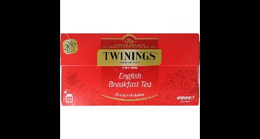 Twinings English breakfast thee envelop zwart