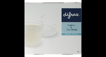 Difrax Voeding bewaarbakjes