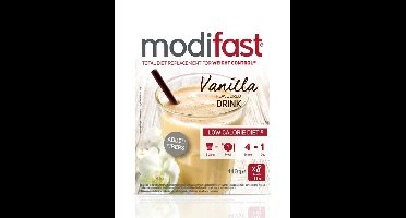 Modifast Intensive pudding vanilla 8 zakjes