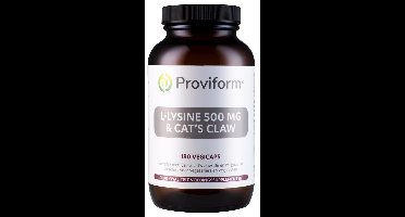 Proviform L-lysine 500mg & cat's claw