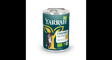 Yarrah Hond brokjes kip in saus bio