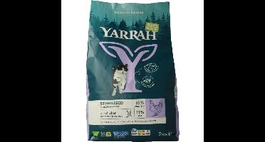 Yarrah Kattenvoer voor gesteriliseerde kat wheat-free bio