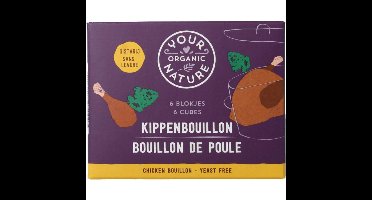 Your Organic Nat Kippenbouillonblokjes zonder gist bio