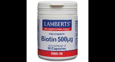 Lamberts Vitamine B8 500mcg (biotine)